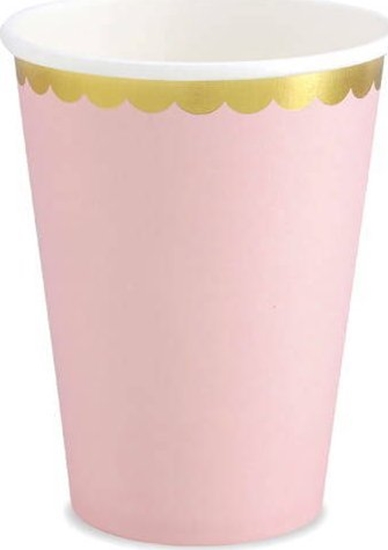 Picture of PartyDeco Kubeczki, j. ró, 220ml one size