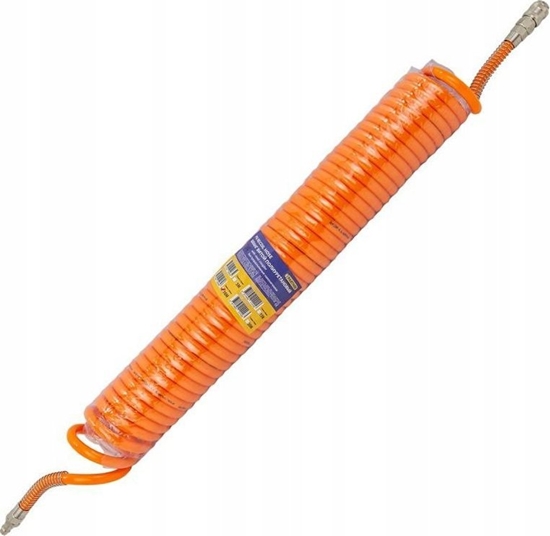 Picture of Partner W spiralny poliuretanowy 8mm x 10m z szybkozczkami 1/4"  (cinienie maks. 15bar)