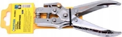 Attēls no Partner Zestaw 2w1 Dziurkacz+Szczypce do oczek 150mm, z plastikowym uchwytem