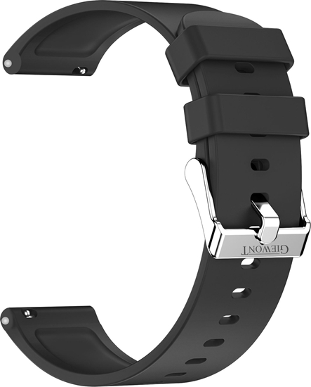 Picture of Pasek do Smartwatch Giewont GW230 Silikonowy CZARNY GWP230-2