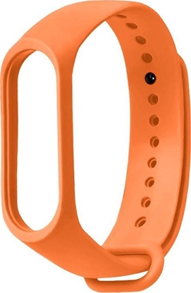 Изображение Pasek silikonowy do Xiaomi 5/6 - pomaraczowy