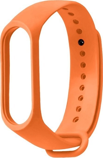 Изображение Pasek silikonowy do Xiaomi 5/6 - pomaraczowy