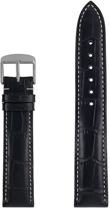 Picture of Pasek skórzany Zeppelin czarny 20 mm