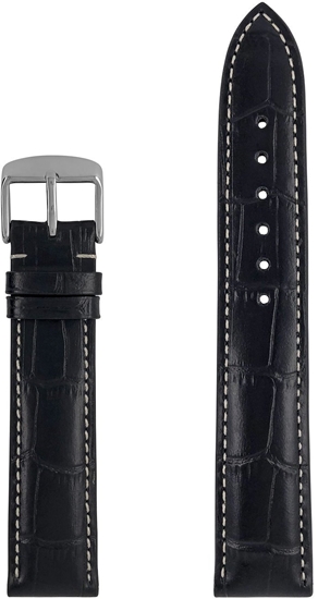 Изображение Pasek skórzany Zeppelin czarny 20 mm