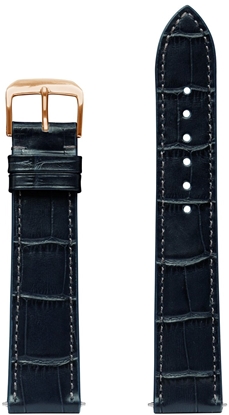 Picture of Pasek skórzany Zeppelin granatowy 20 mm