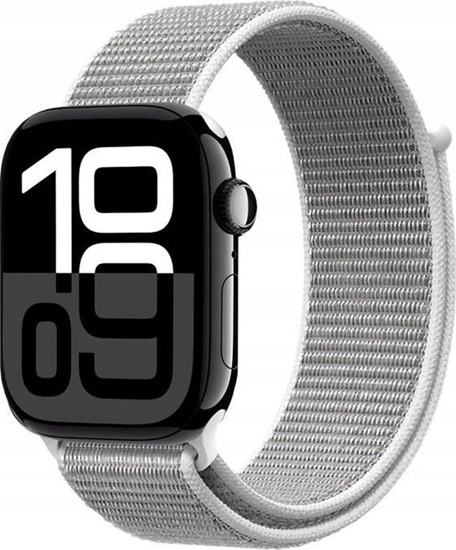 Picture of Pasek sportowy Crong Nylon do Apple Watch 44/45/46/49 mm Silver Grey - Gwarancja bezpieczestwa. Proste raty. Bezpatna wysyka od 170 z.