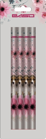 Picture of Paso 18-9044PS Dog 4pcs pencils