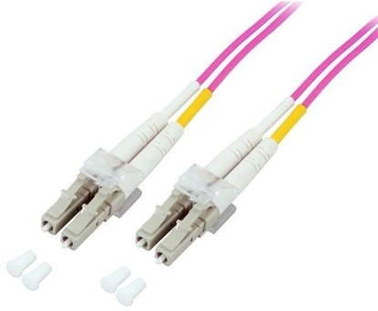Attēls no Patchcord wiatowodowy OM4 50/125 MM LC-LC Duplex 5m