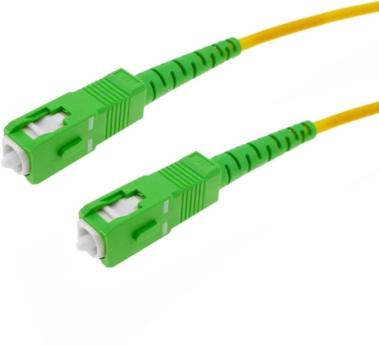 Picture of Patchcord wiatowodowy OS2 9/125 SM SC/APC-SC/APC Simplex 1m