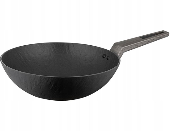 Picture of PATELNIA JAPANDI 28 CM IND. WOK (CZARNA, POWOKA PFLUON , UCHWYT SZARY)