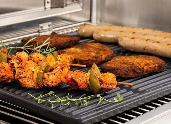 Picture of Patelnia KRISBERG Pyta eliwna grillowa na ognisko Krisberg KB 2643 dwustronna patelnia na ruszt z uchwytami