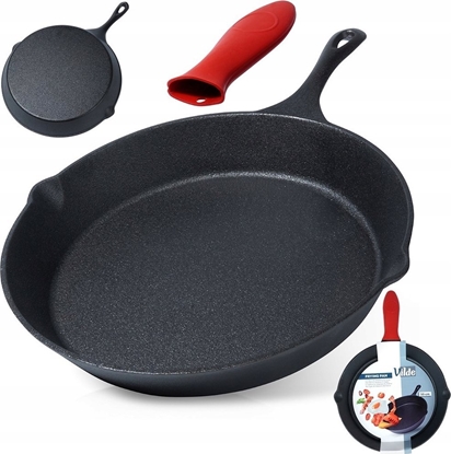 Attēls no Patelnia Vilde Patelnia eliwna z silikonow nakadk CAST LINE 30 cm