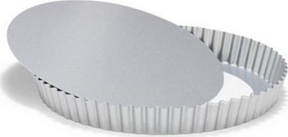 Picture of Patisse ksztat quiche z lunym dnem 28 cm stal srebrna