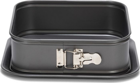 Изображение Patisse ksztat skoku kwadratowy 24 x 24 x 9,5 cm stal szara