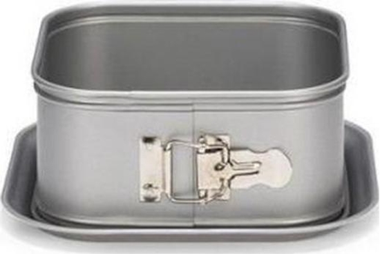 Изображение Patisse ksztat skoku kwadratowy z wysokim brzegiem 18 cm stal srebrna