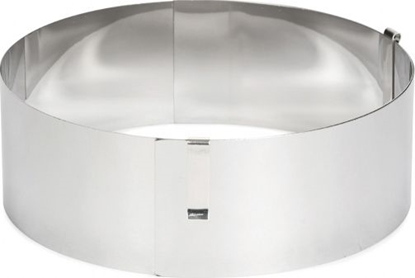 Attēls no Patisse piercie do ciasta regulowany 13-31 cm stal nierdzewna srebrna