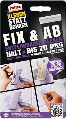 Attēls no Pattex Kleben statt Bohren FIX&AB 44g Tube