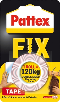 Attēls no Pattex Pattex Kleben statt Bohren doppelseitiges Klebeband, Blister