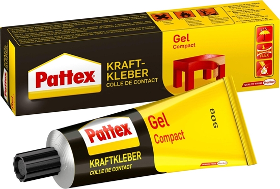 Изображение Pattex Pattex Kraftkleber Compact, Kontaktkleber, Gel, Tube, 50g