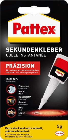 Picture of Pattex Pattex Sekundenkleber Präzision 5g
