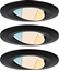 Attēls no Paulmann HomeSpa Zestaw Calla IP65 3-st regulacja regulacja temp LED czarna (PL93096) - Paulmann