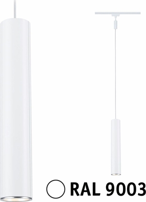 Picture of Paulmann Oprawa zwieszana URail CATALEJO GU10 max.10W biay RAL9003 / metal
