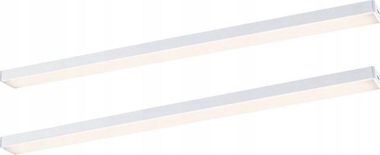 Изображение Paulmann Zestaw opraw podszafkowych LED LINE DIM PIR 2x4W 2x350lm 350mm 30000K 230V biay matowy / aluminium