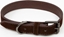 Изображение Paw Paw Love - Hundehalsbånd af ruskind (Medium) - Mørkebrun