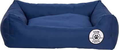 Attēls no Paw Paw Love - Kæledyrspude (Medium) - Marineblå