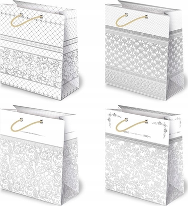 Picture of PAW S.C. Torba T-16L kwiaty, kokardy, grafika op.10szt MIX /