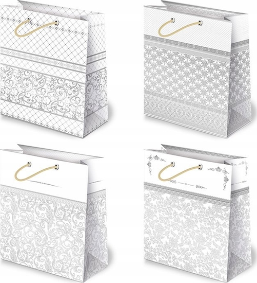 Picture of PAW S.C. Torba T-16L kwiaty, kokardy, grafika op.10szt MIX /