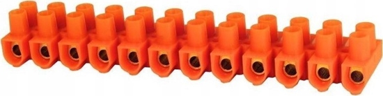 Picture of Pawbol Listwa zaciskowa Pawbol E.4032P 12-torowa PS-4 mm2 pomaraczowa