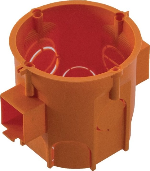 Picture of Pawbol Puszka instalacyjna Pawbol PK60 lux A.0006BLP czeniowa, gboka IP30 pomaraczowa