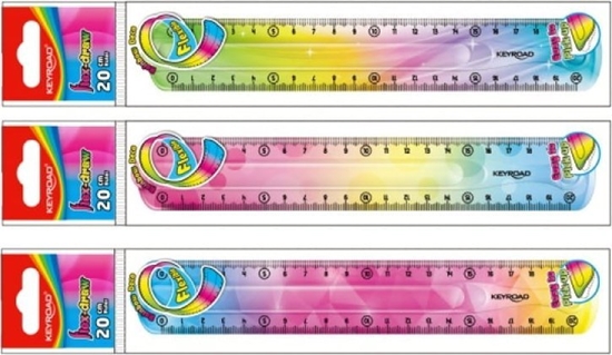 Picture of PBS Connect Linijka elastyczna tczowa 20cm Keyroad p24 mix cena za 1 szt