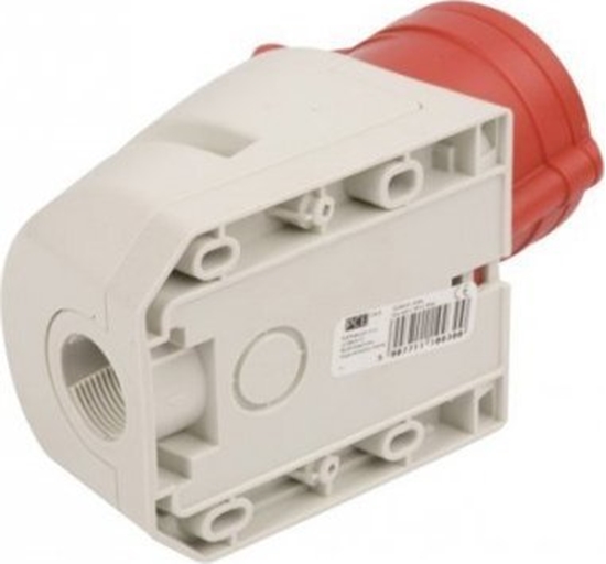 Picture of PCE Gniazdo stae 32A 4P 400V czerwone IP44 124-6