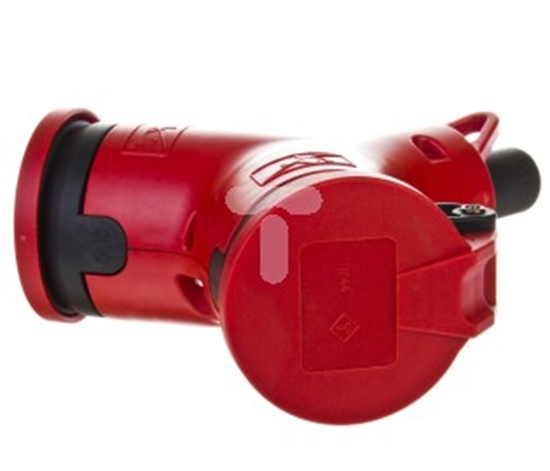 Picture of PCE Rozganik podwójny 2P+Z czerwony