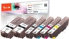 Picture of Peach PI200-422 ink cartridge 6 pc(s) Compatible Black, Cyan, Magenta, Photo black, Yellow