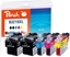 Attēls no Peach PI500-246 ink cartridge 5 pc(s) Black, Cyan, Magenta, Yellow