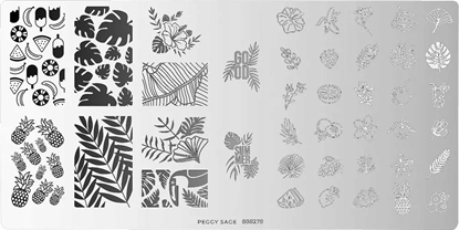 Attēls no Peggy Sage PEGGY SAGE_Blaszka ze wzorami do stempli Tropical Punch