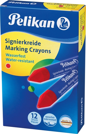 Picture of Pelikan Pelikan 701029, 12 pc(s), Red, Blue, Red, Round, Boy/Girl, Box