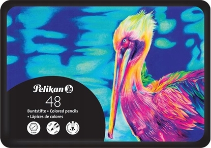 Picture of Pelikan Pelikan Buntstifte 48 Stück im Metalletui