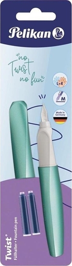 Picture of Pelikan Pelikan Füller Twist Cold Alaska M f.Rechts-&Linkshänder Blister