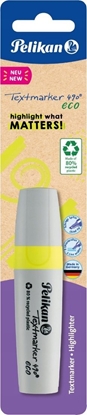 Picture of Pelikan Pelikan Textmarker 490 eco 1 Stück auf Blister Neon-Gelb