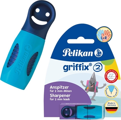 Attēls no Pelikan Temperówka pojedyncza Griffix Ocean Blue blister (484125)