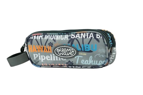 Picture of Penālis OCW MALIBU GREY, bez pildījuma, ar 3 rāvējslēdzējiem