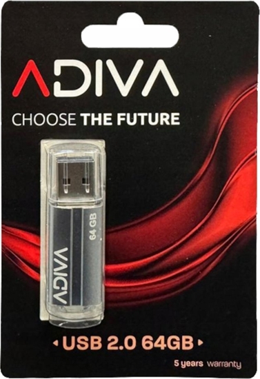 Изображение Pendrive Adiva PAMI USB 2.0 64GB ADIVA 0278