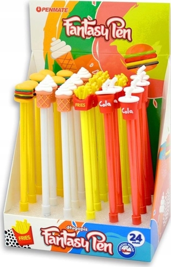 Picture of Penmate Dugopis Fantazyjny Food (24szt) PENMATE