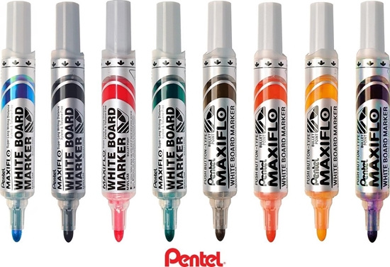 Picture of Pentel Marker do tablic Pentel Maxiflo MWL5M pomaraczowy, POMARACZOWY