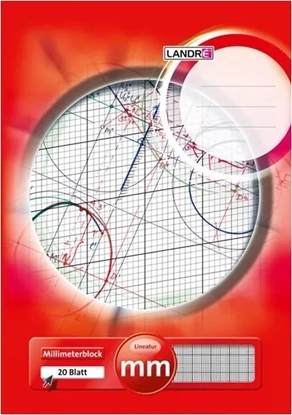 Picture of Penword LANDR&#201; MILIMETERPAPIR BLOK A3