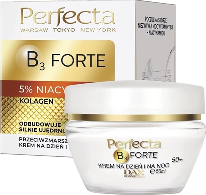 Picture of Perfecta B3 Forte przeciwzmarszczkowy krem na dzie i na noc 50+ 50ml